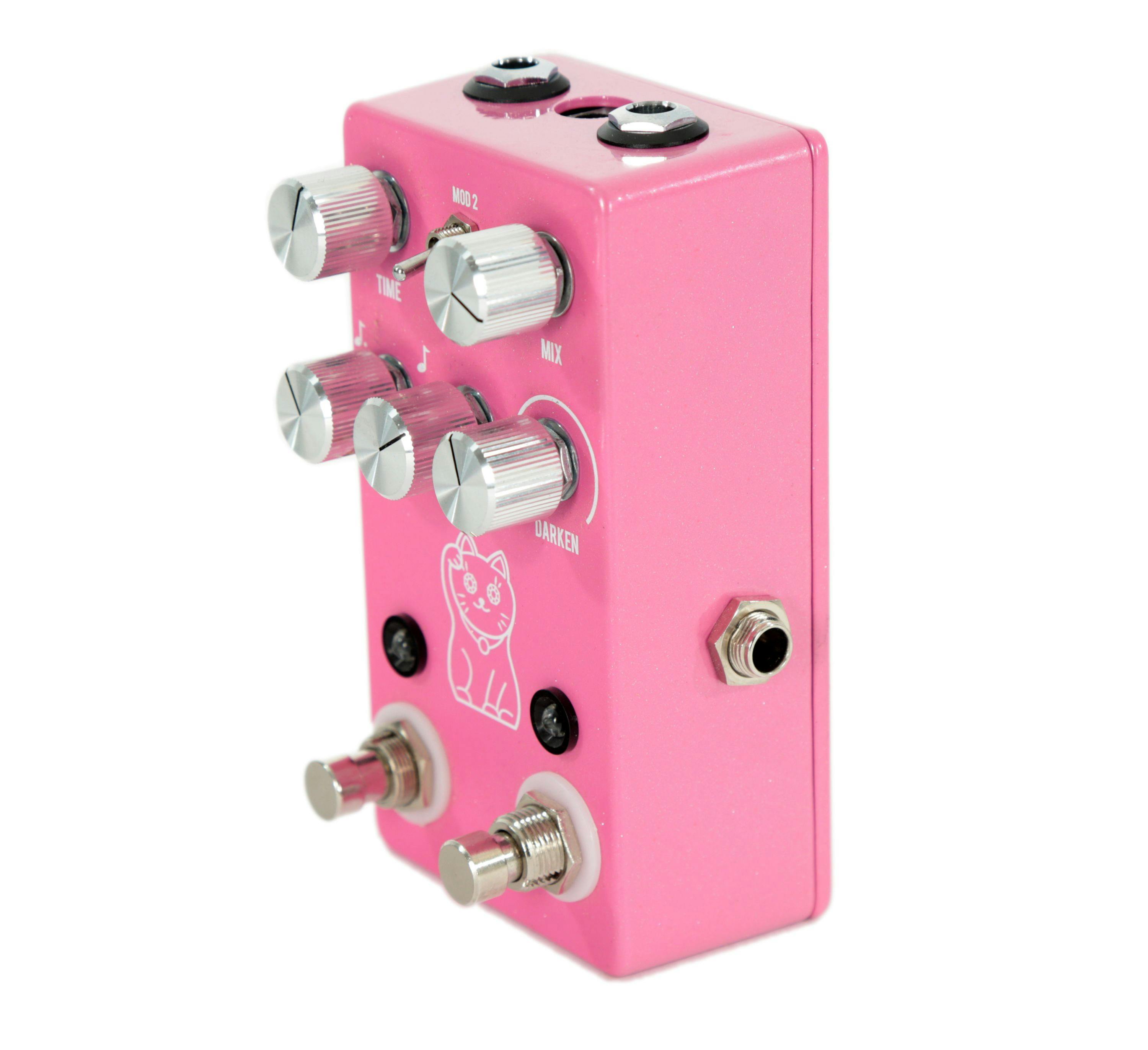 B-Stock JHS Pedals Lucky Cat Delay in Pink - Andertons Music Co.